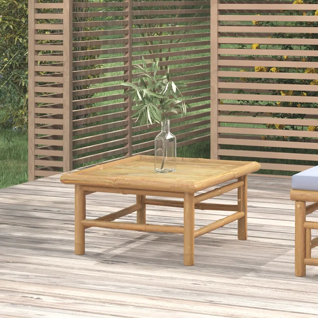 Tavolo da Giardino 65x55x30 cm in Bambù 362282