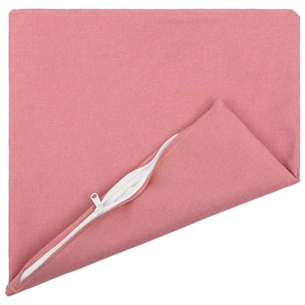 Cuscino con cuscino HEERLEN 2 pz Rosa Tessuto 924484