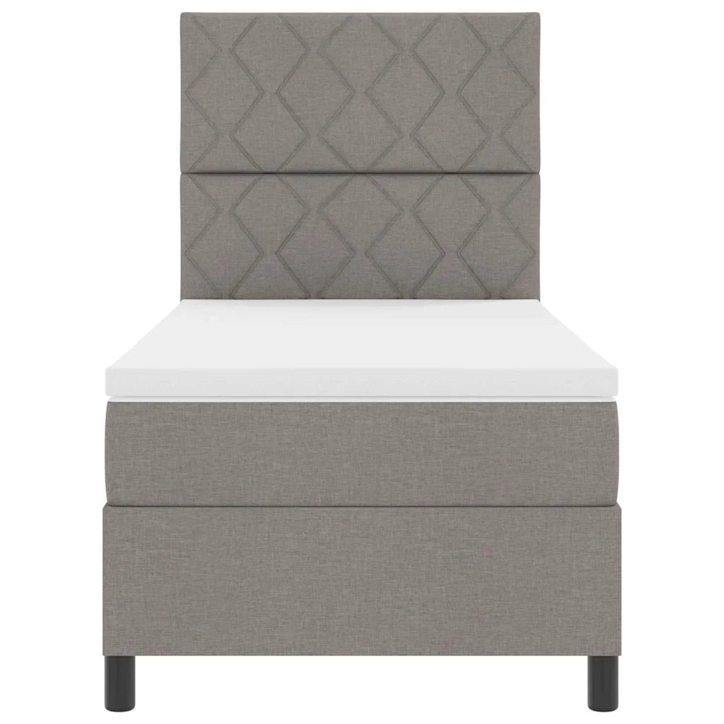 Letto a molle con materasso Talpa 90 x 190 cm Tessuto 3339431