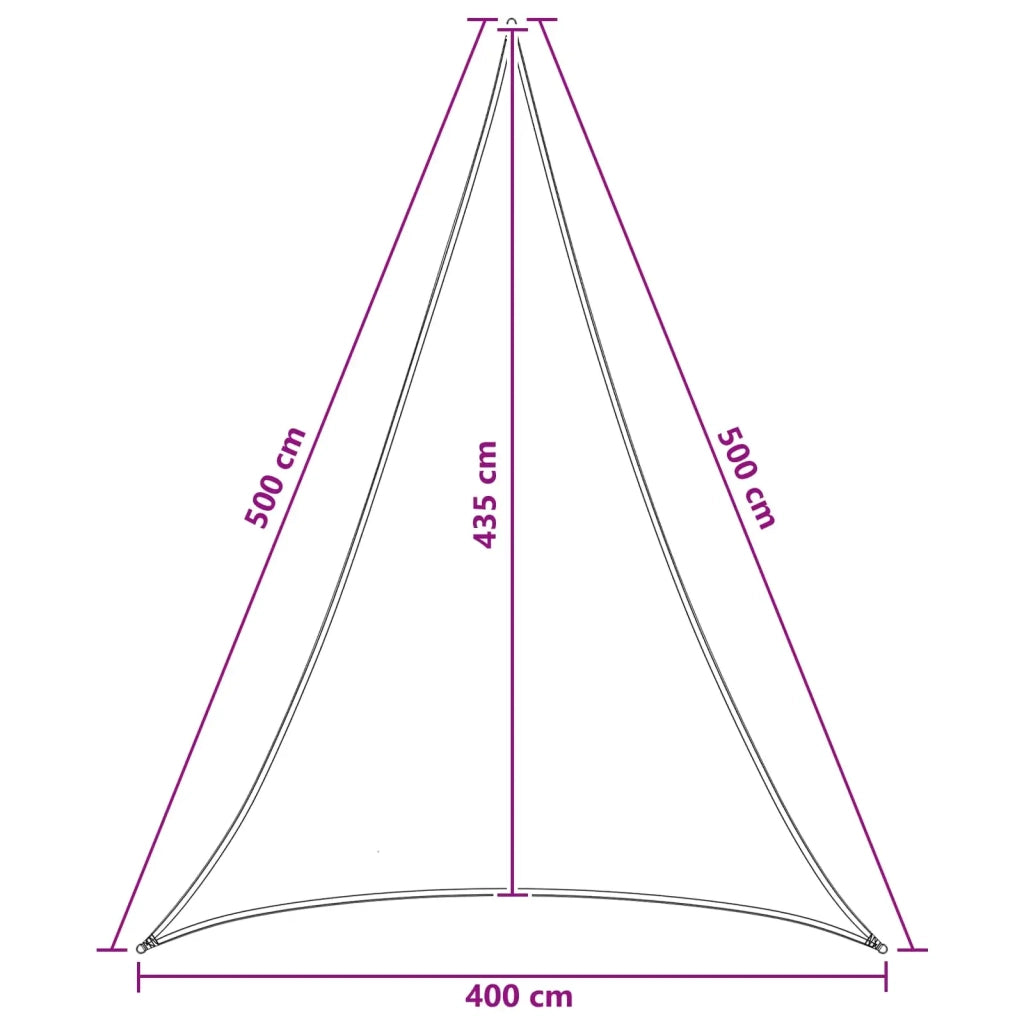 Telo Ombra 4 x 5 x 5 m HDPE 42032913