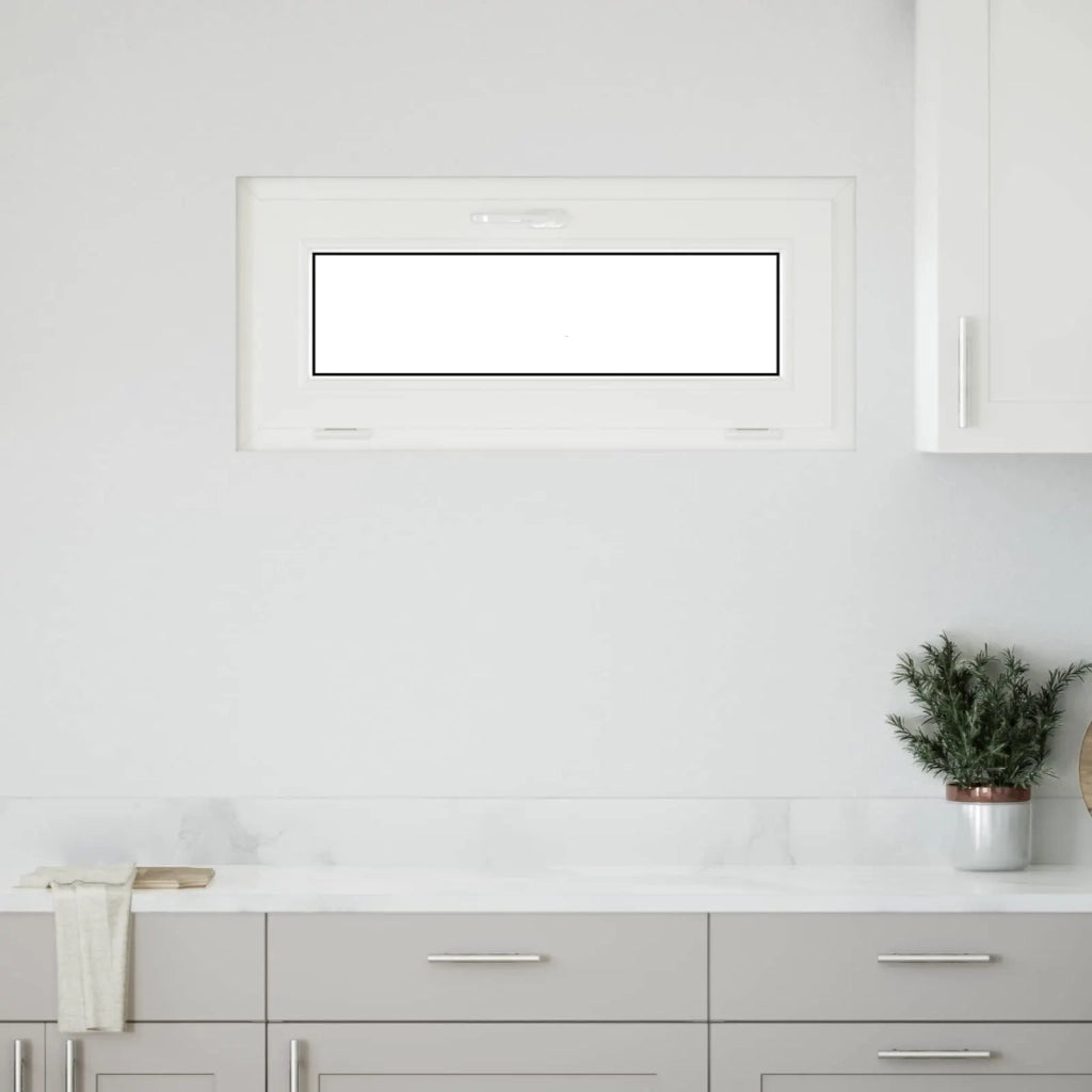 Finestra per Soffitta RISOR 90 x 40 cm PVC e Vetro Bianco CFW8575699