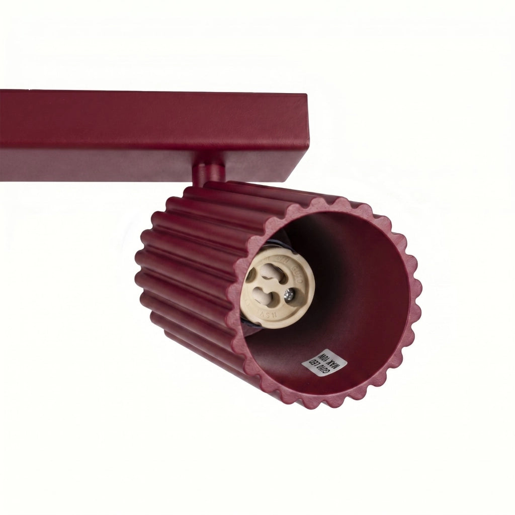 Plafoniera KARBON 6L bordeaux
