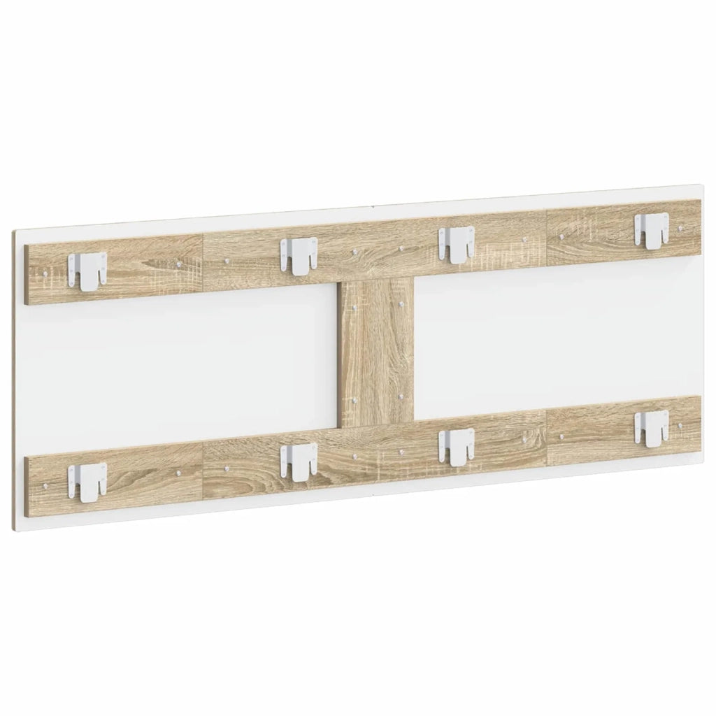 Testiera da Muro ARNHEM Rovere Sonoma Legno ingegnerizzato 896737