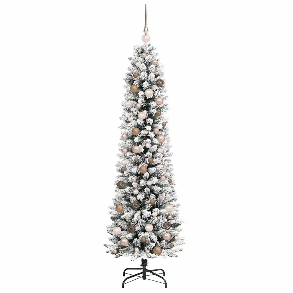 Albero di Natale artificiale Bianco 210 cm 3396115