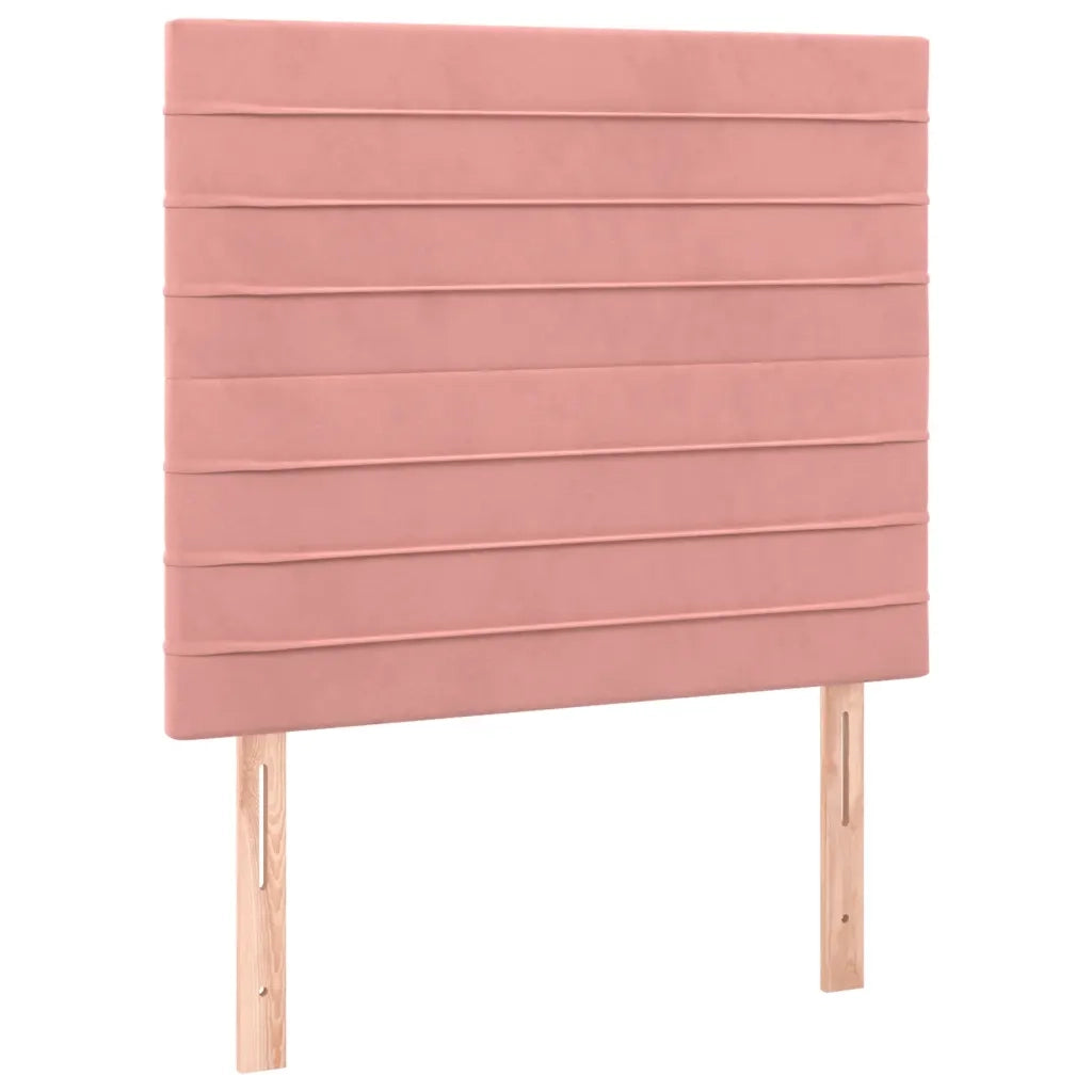 Testiera | Testata Rosa 90x5x118/128 cm Velluto