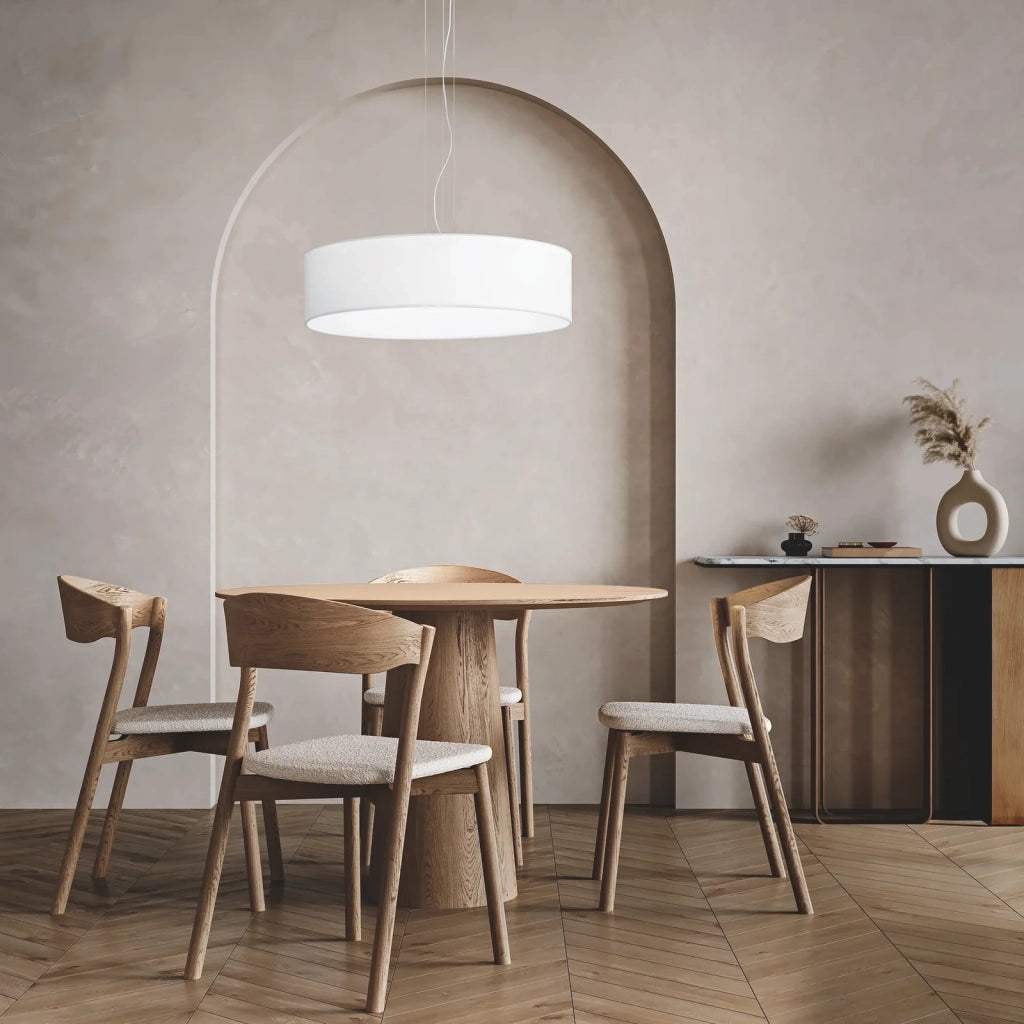 Paralume Cilindro Collezione SET Tortora Altezza 14 cm Diametro 45 cm Ideal Lux