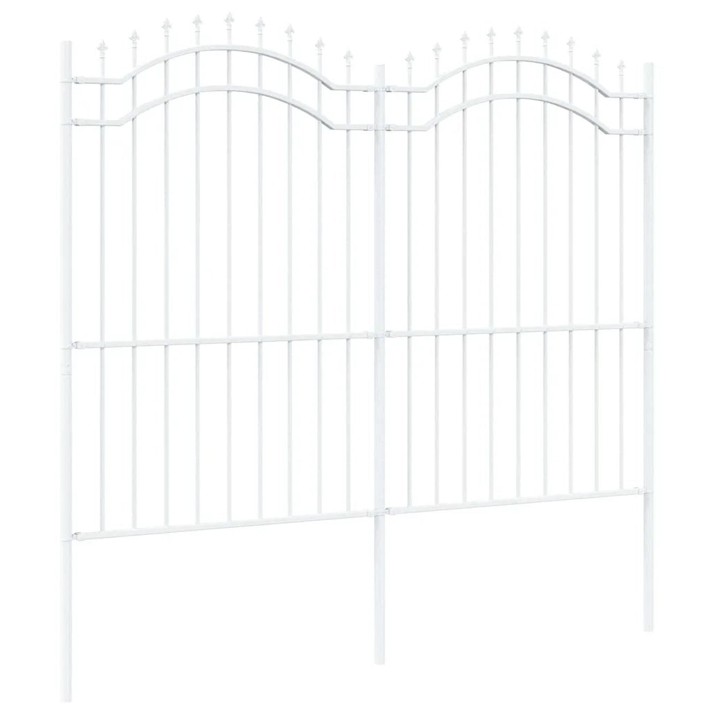 Recinzione per Giardino Woerden Bianco 240 x 215 cm 42003972