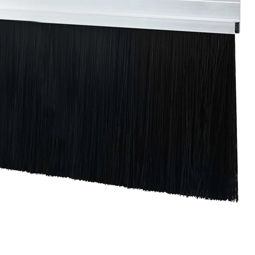 Spazzole per porte autoadesive 6 pcs Argento 100 cm 42019468