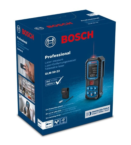 MISURATORE LASER BOSCH GLM 50-22 - 0601072S00