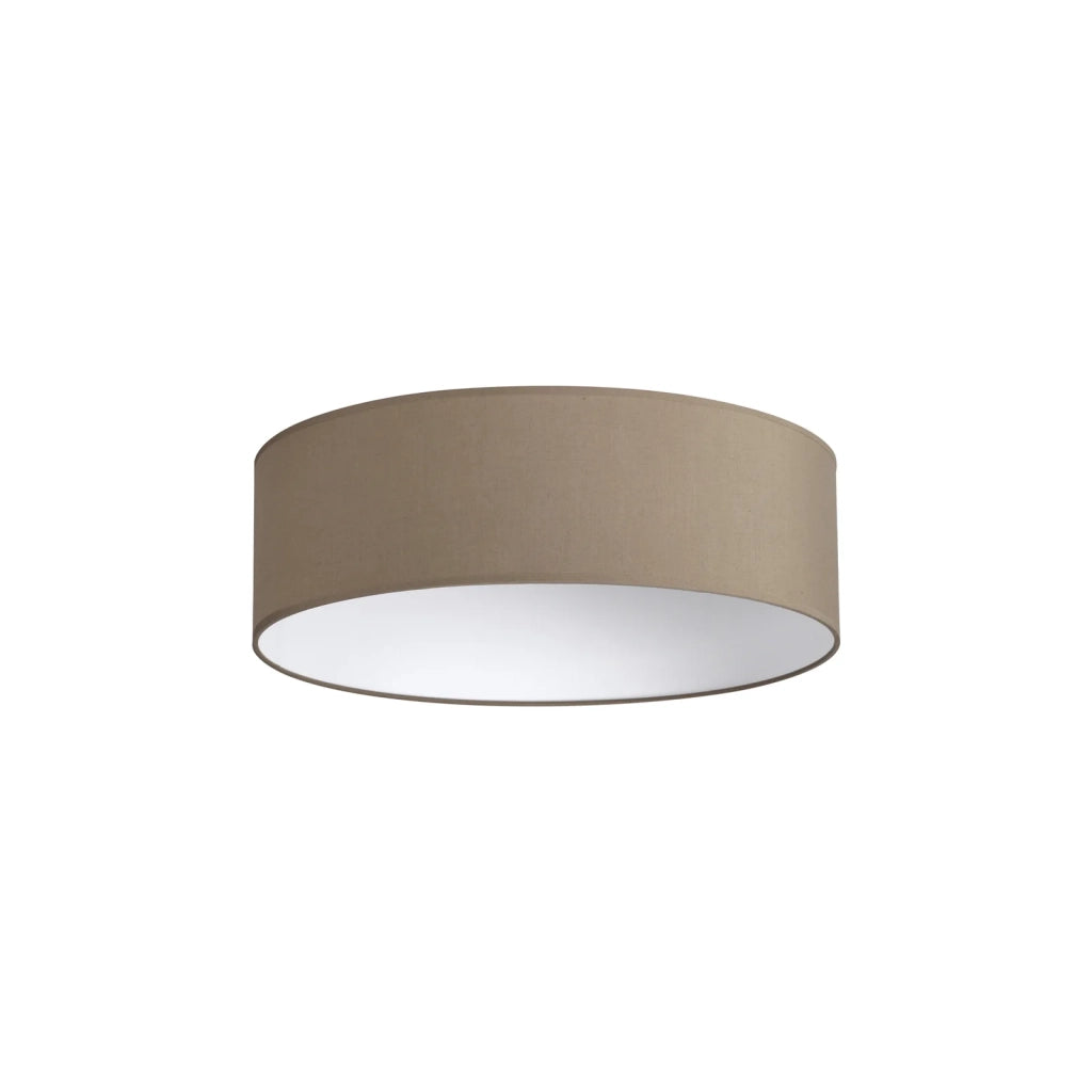 Paralume Cilindro Collezione SET Tortora Altezza 14 cm Diametro 45 cm Ideal Lux