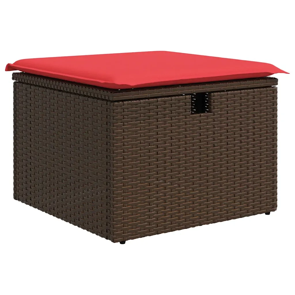 Set di divani con cuscino 4 pcs polyrattan 3360535