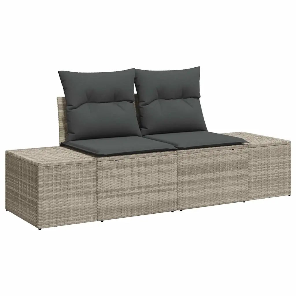 Set di divani con cuscino 7 pcs polyrattan 3360713