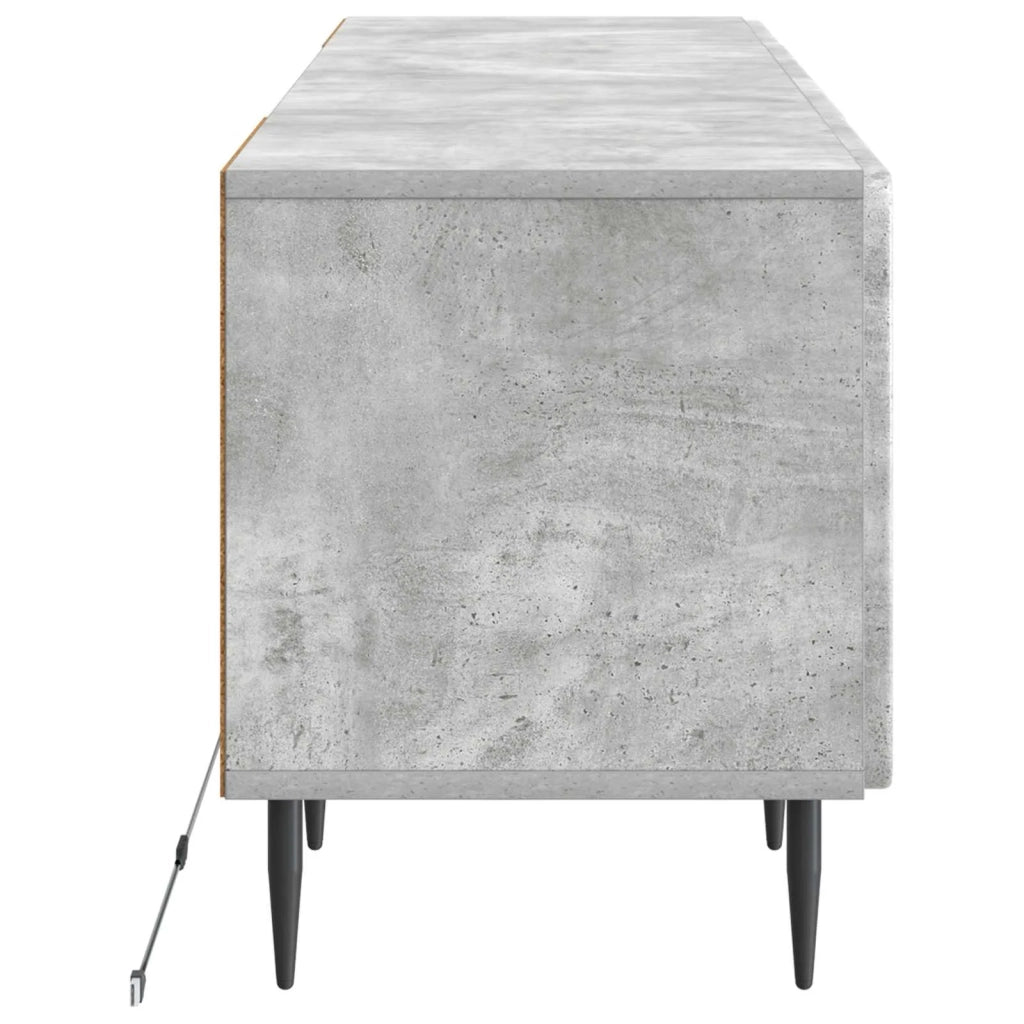 Mobile TV LED ZWOLLE 153 x 35 x 43 cm Grigio Cemento 896468