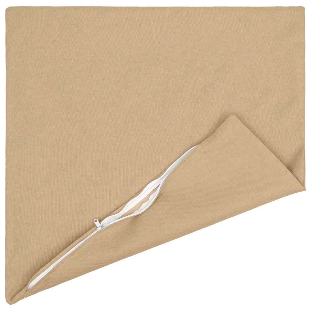 Federa 2 pz HEERLEN Crema 55 x 55 cm Tessuto 912211