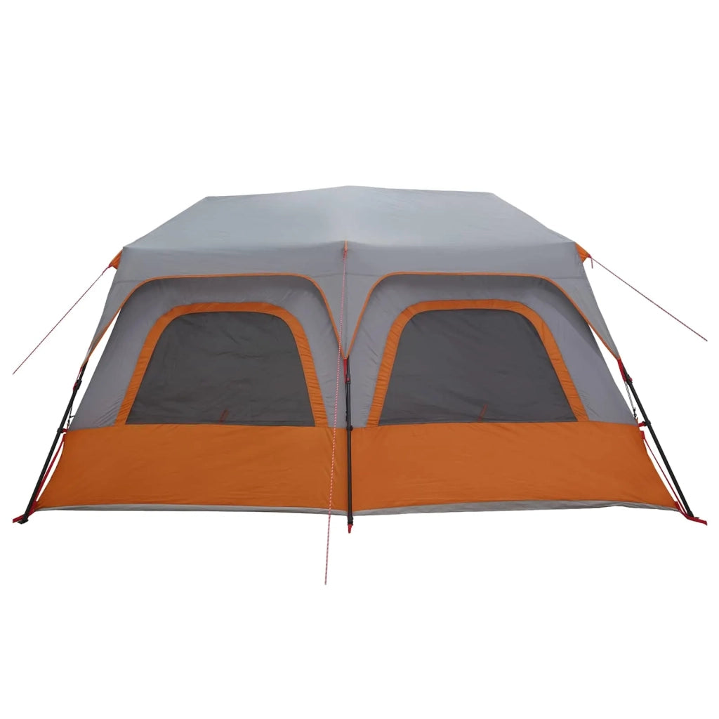 Tenda Istantanea 8 persona Grigio e arancione 42017486