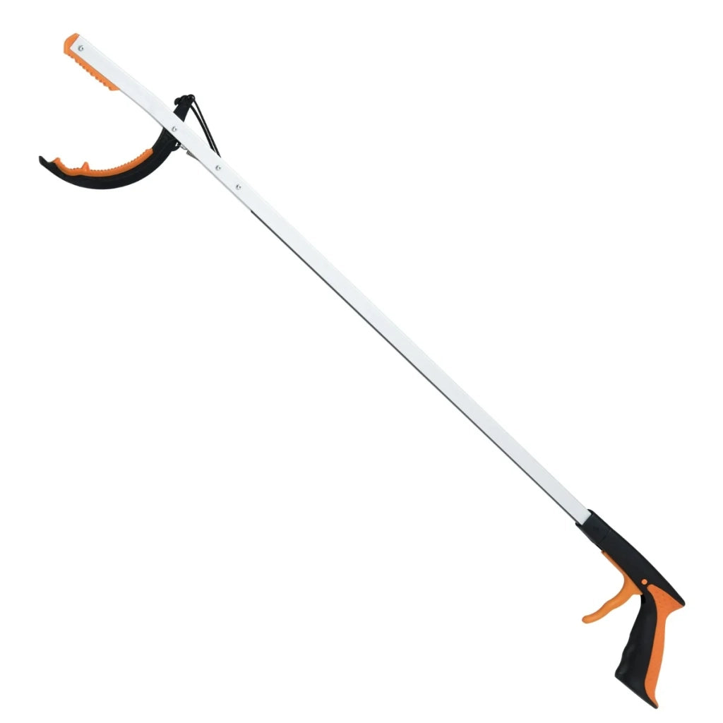 Utensile di presa 88 x 11,5 cm ergonomico e antiscivolo ideale per giardino e casa in alluminio nero arancione 20_0017438