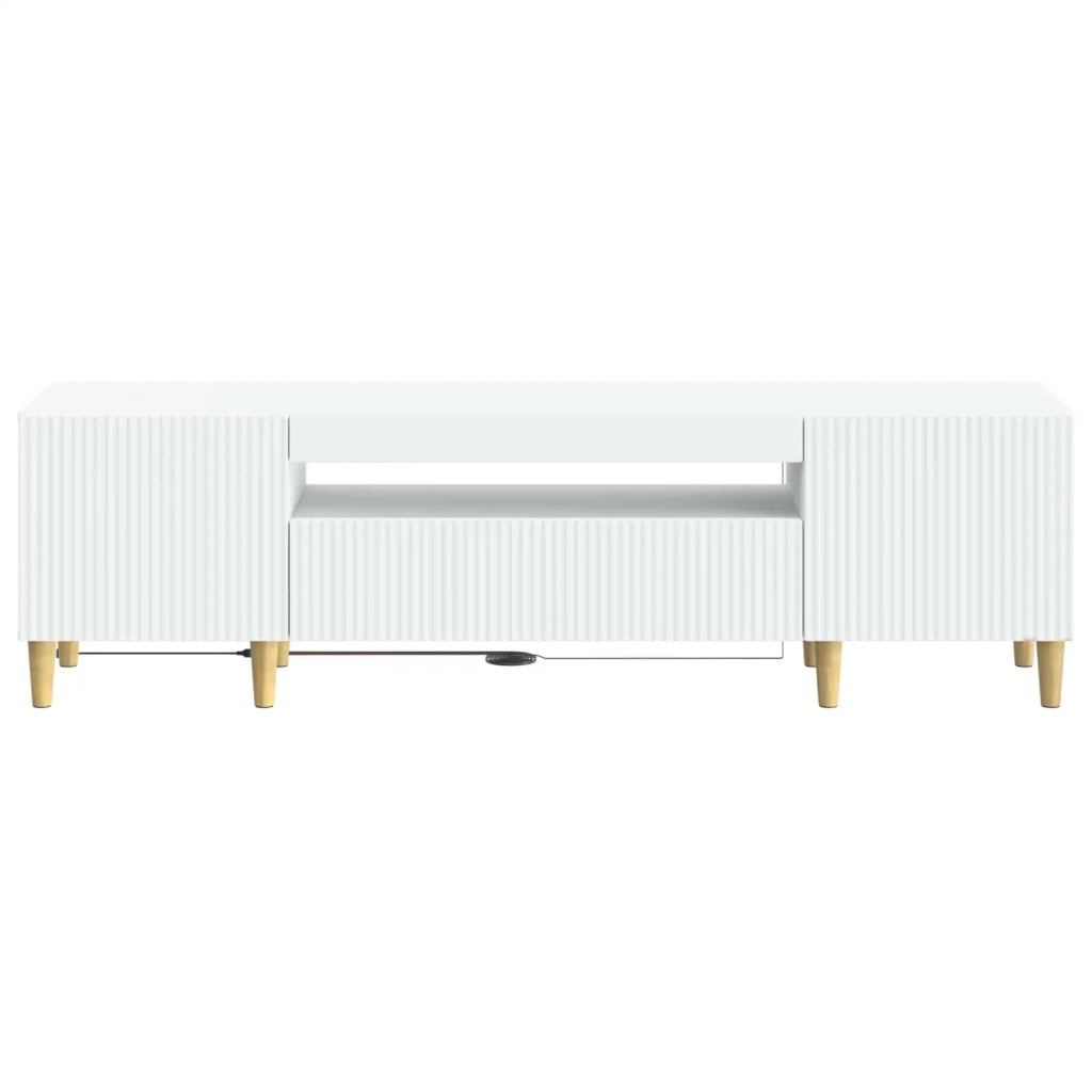 Mobile TV LED ARNHEM 153 x 35 x 43 cm Bianco 896685