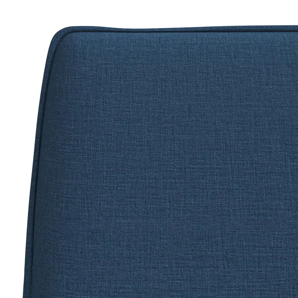 Panca-Sgabello Blu 100x75x76 cm in Tessuto