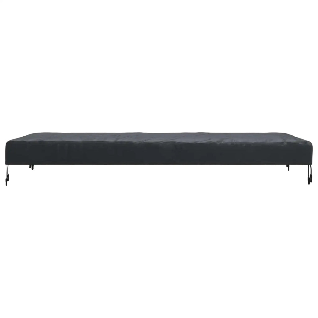 Copertura Tavolo Tinta unita Nero 182 x 102 x 15 cm Tessuto 4106113
