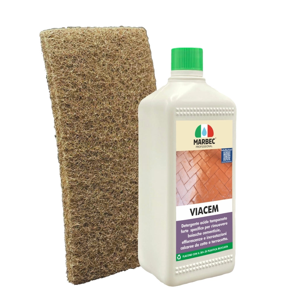 Acido tamponato VIACEM   1LT + Tampone marrone
