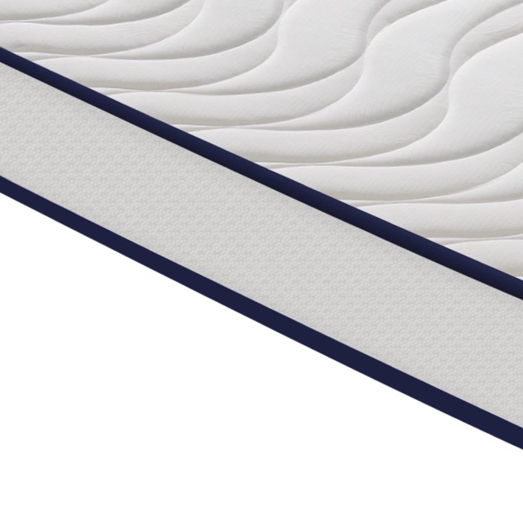 Materasso Singolo 90x190 in Waterfoam - alto 20 cm - Ortopedico - Rigidità h3 - Lato Estate inverno