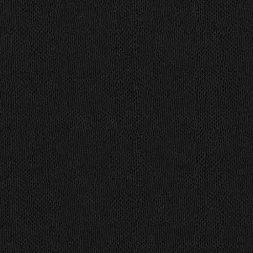 Schermo da balcone | Paravento Balcone Nero 120x500 cm in Tessuto Oxford