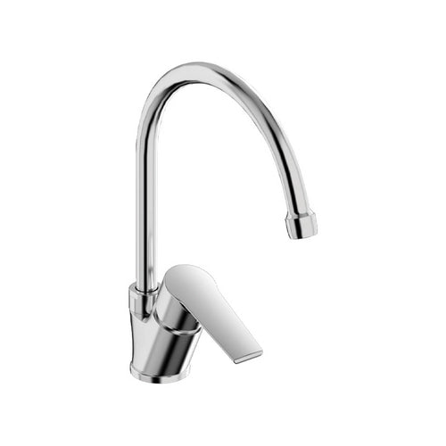 MISCELATORE MONOCOMANDO LAVELLO CON LEVA LATERALE DESTRA TEN- Cromo- TIEMM- pezzi 1