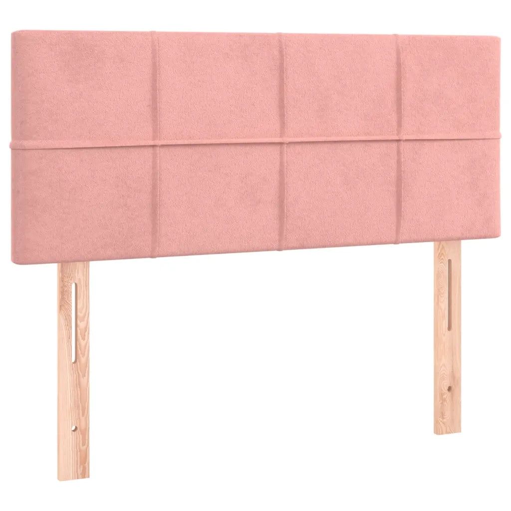 Testiera | Testata Rosa 80x5x78/88 cm in Velluto