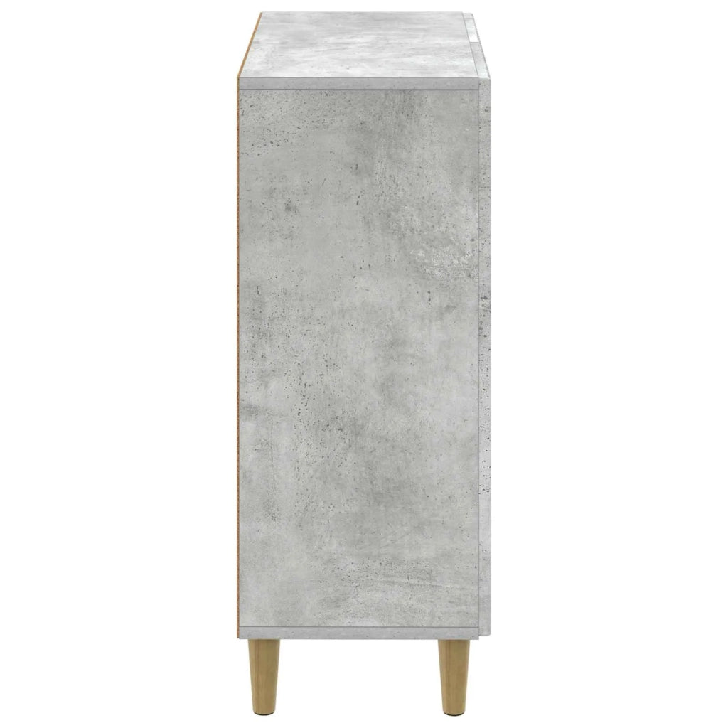 Mobiletto da Bagno ARNHEM Grigio Cemento 59,5 x 31 x 80 cm 896618
