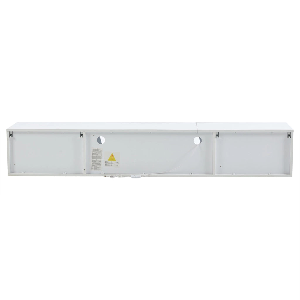 Mobile porta TV sospeso bianco 180 cm