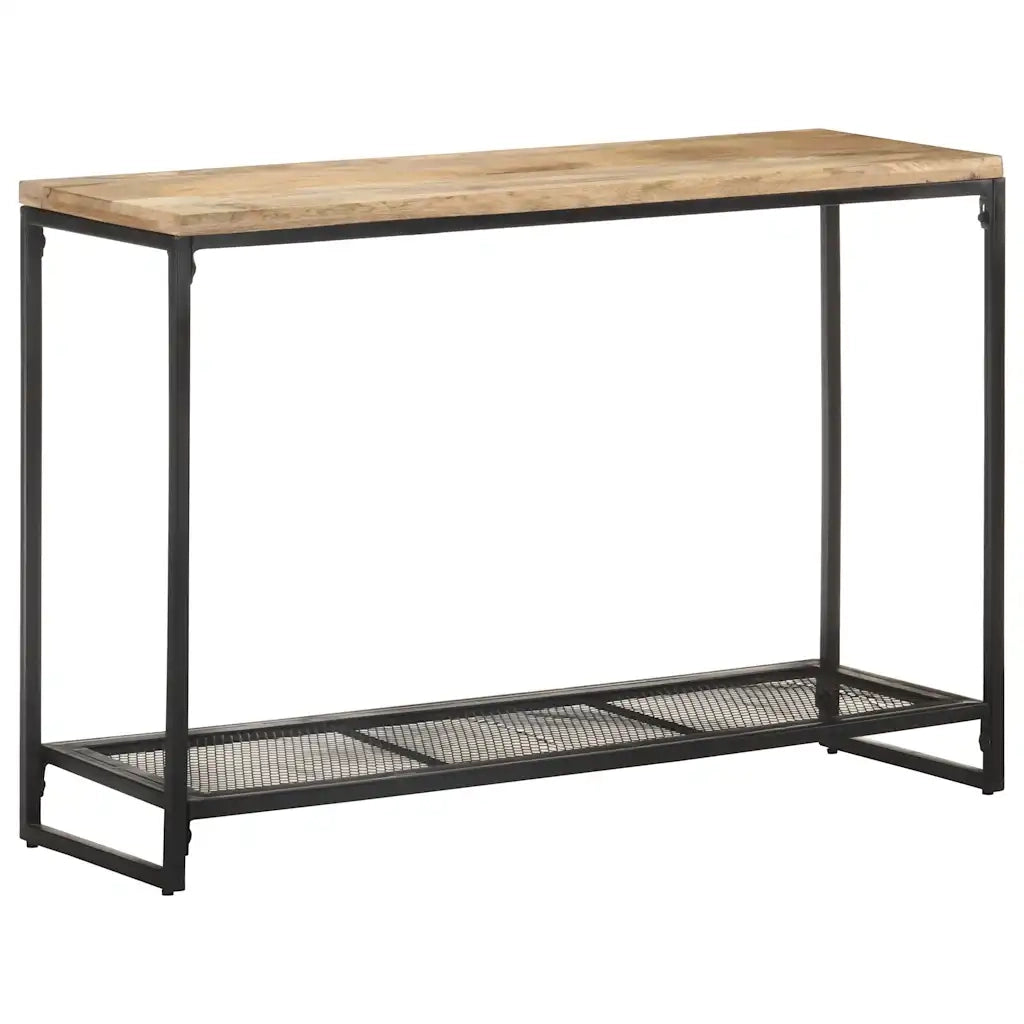 Table console 110x35x75 cm Bois de manguier massif