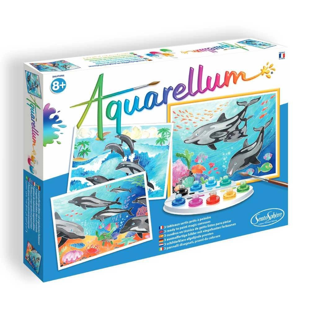 Sentosphere - Aquarellum - Dauphins