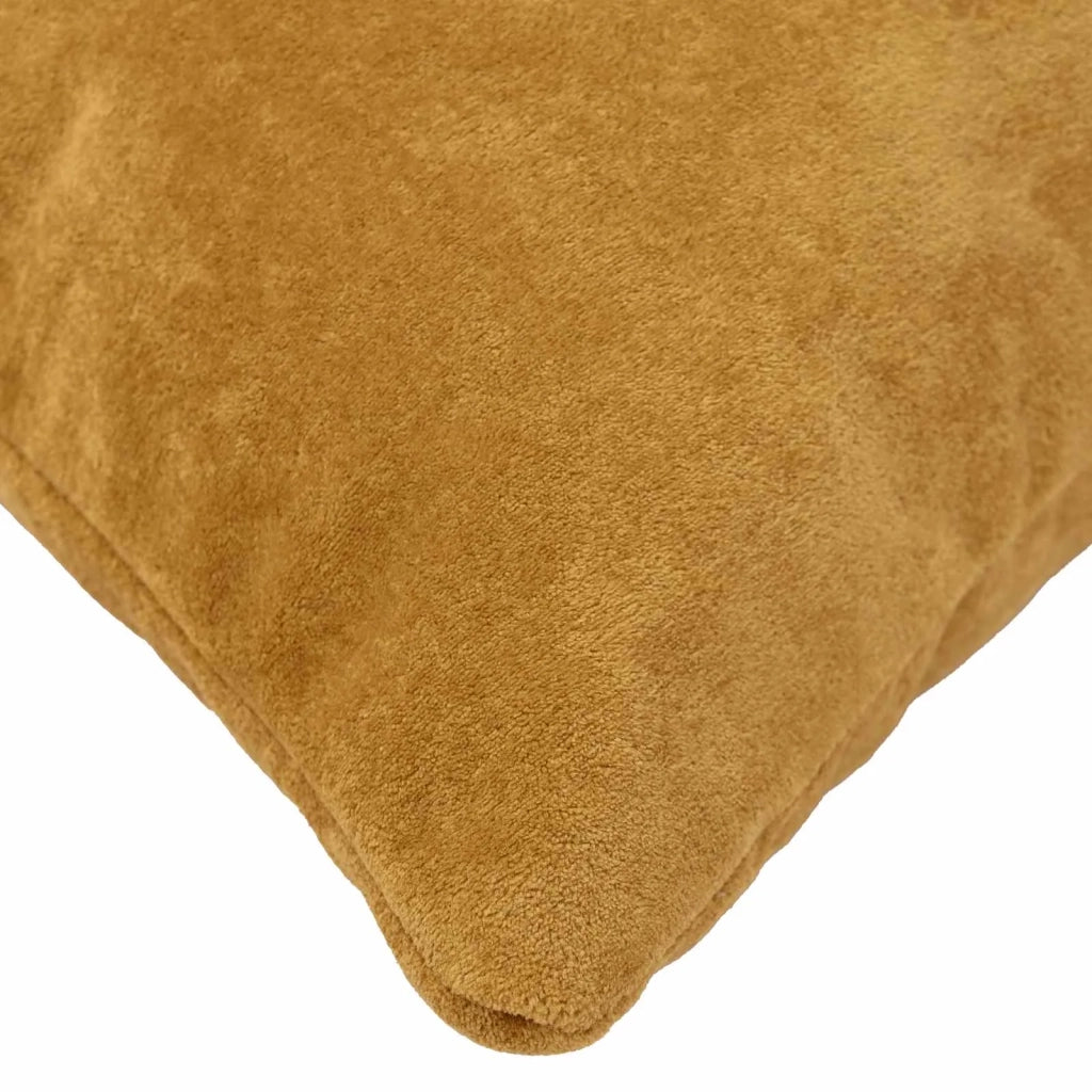 Cuscino 2 pz HEERLEN Giallo 60 x 60 cm Fleece in microfibra 928085