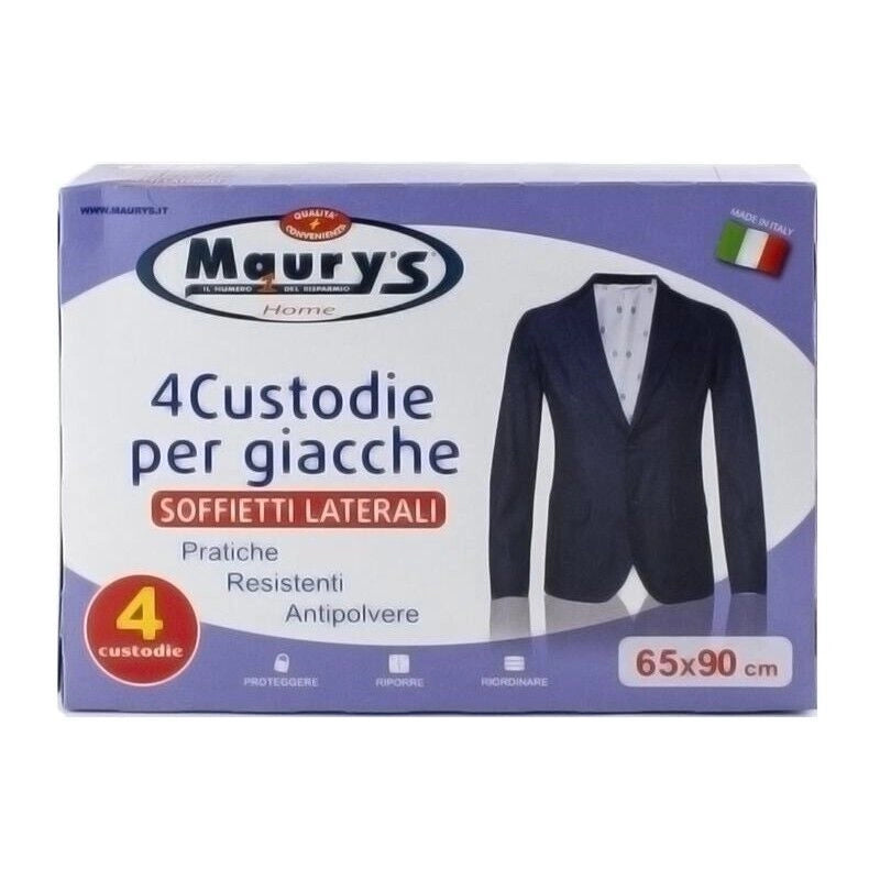 MAURY'S SET 6 CONFEZIONI DI CUSTODIE PER INDUMENTI