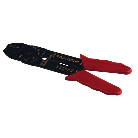 Pinza per terminali/spelafili