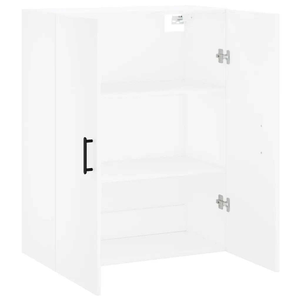 Armoire murale blanc 69,5x34x90 cm