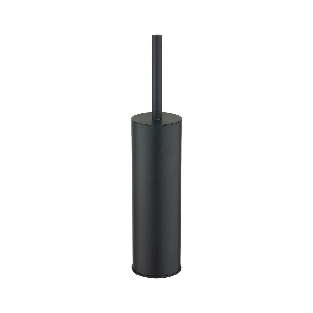 Porta scopino in acciaio inox nero opaco | Hook