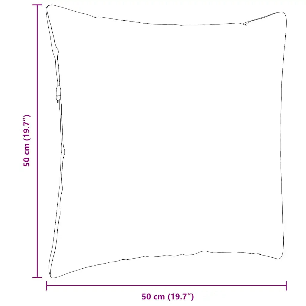 Cuscini da Divano 2 pcs Talpa 50 x 50 cm Tessuto 42013960