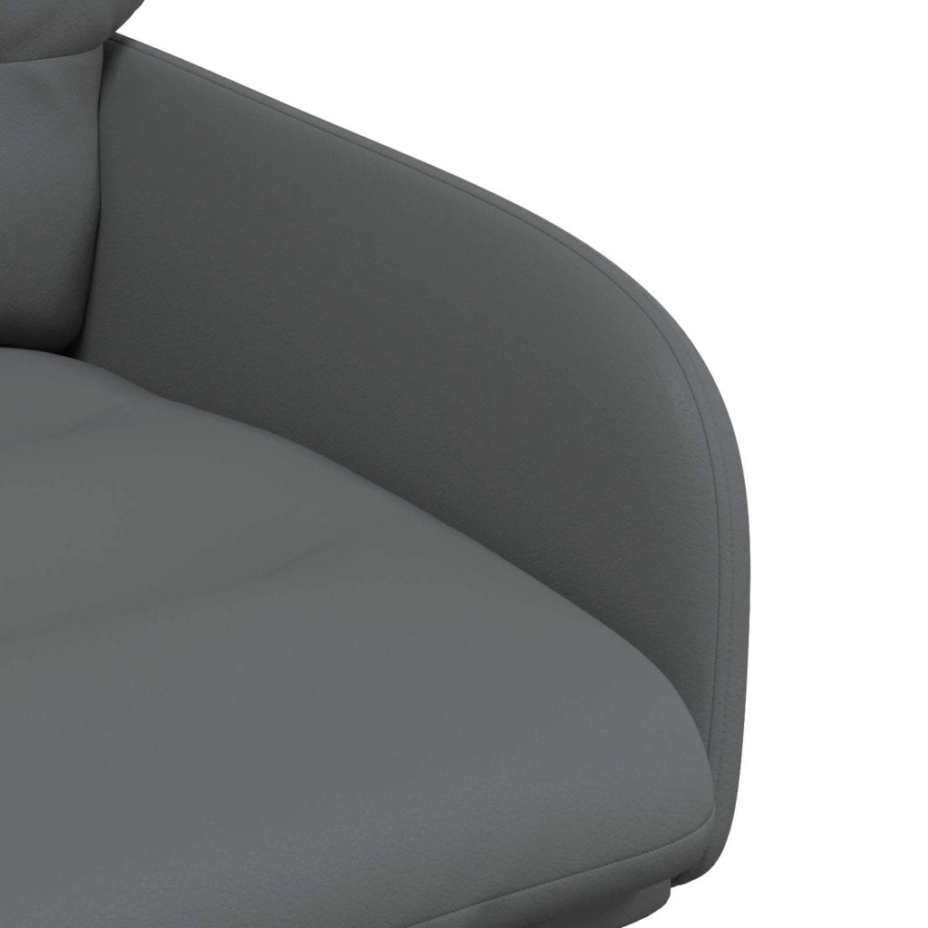 Sedie da pranzo girevoli 6 pz Similpelle Grigio 3428266