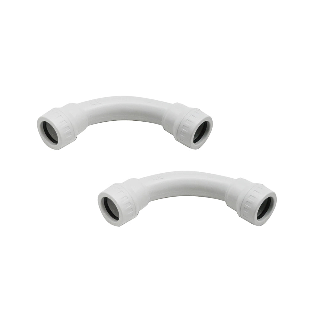 2 PZ CURVA A 90° IP65 PER TUBO RIGIDO D. 25