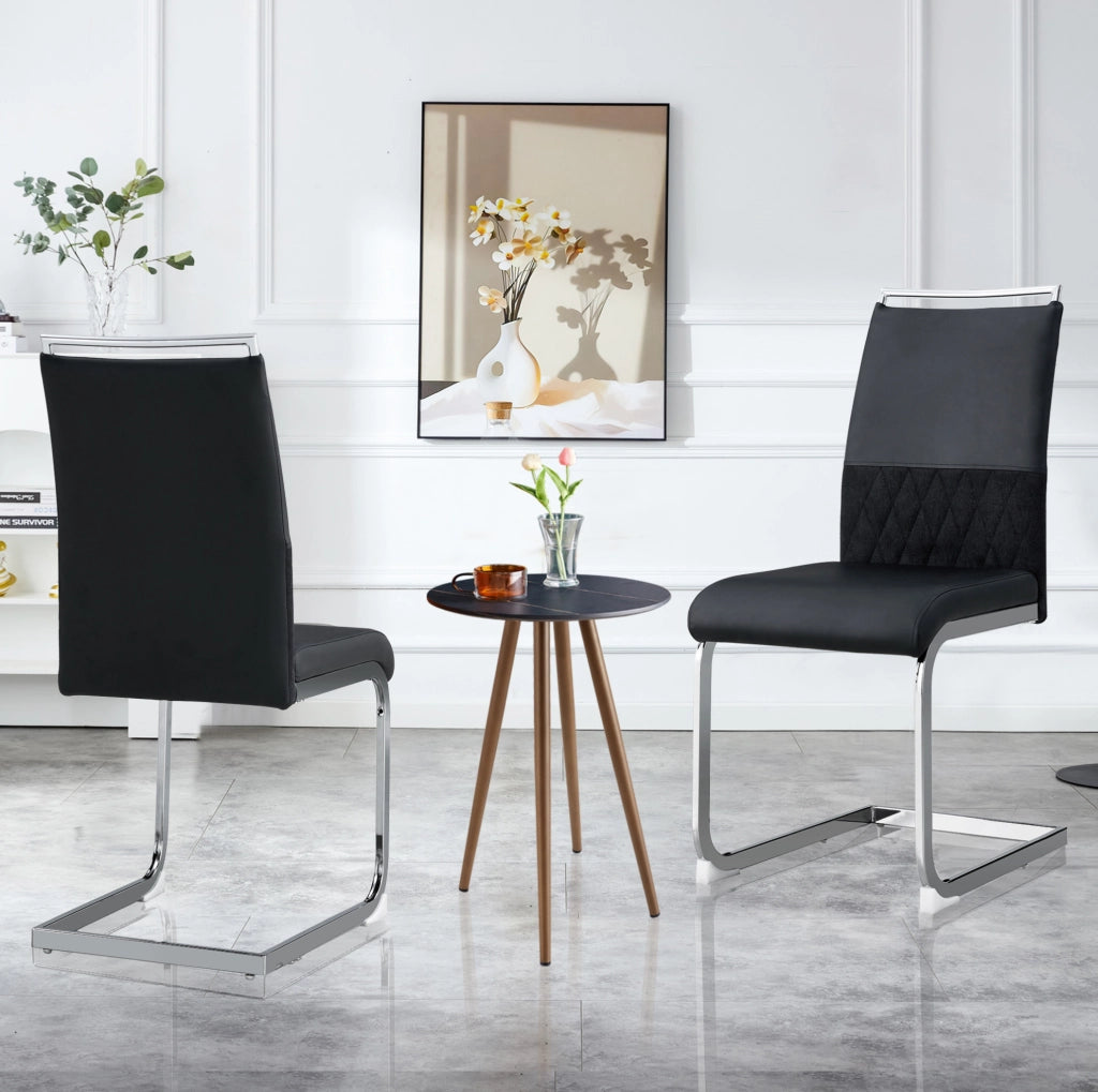 SEDIA Ergonomica Nero in Metallo