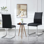 SEDIA Ergonomica Nero in Metallo