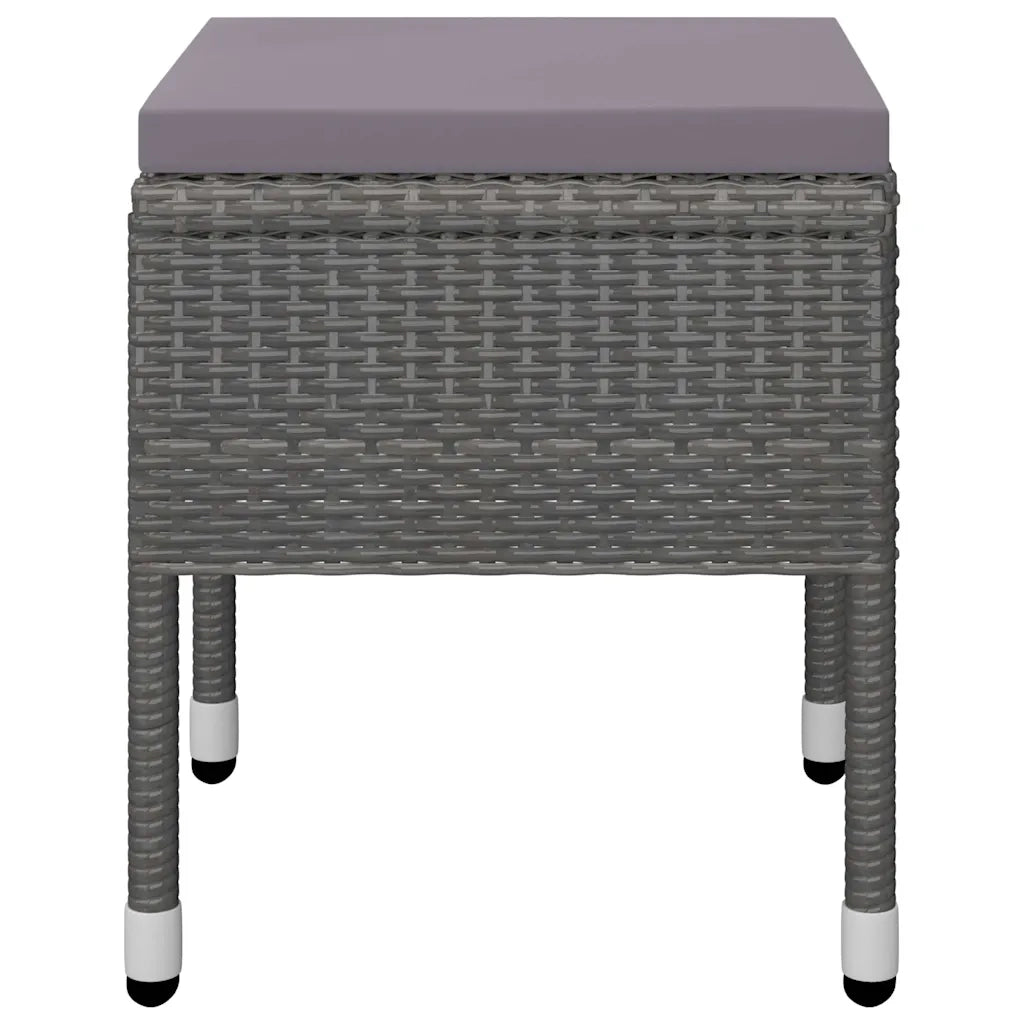 Set da Pranzo da Giardino 7 pz Grigio 3067782