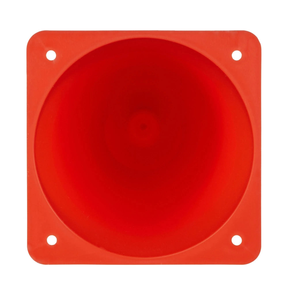 Set di 10 coni di segnalazione impilabili arancioni per delimitazioni sportive interno esterno in plastica arancione 13_0014743