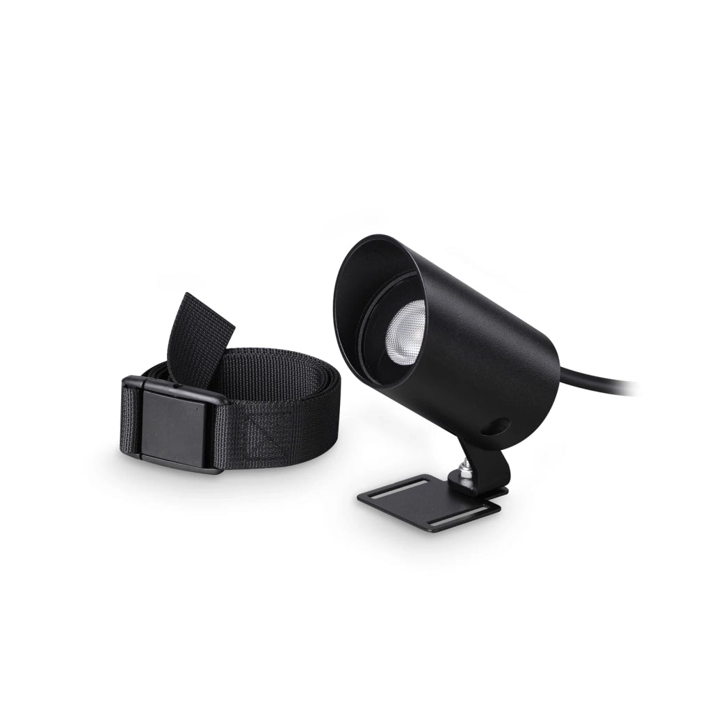 Applique Koala Led 7W Luce Calda Nero Ideale per Esterno Ideal Lux
