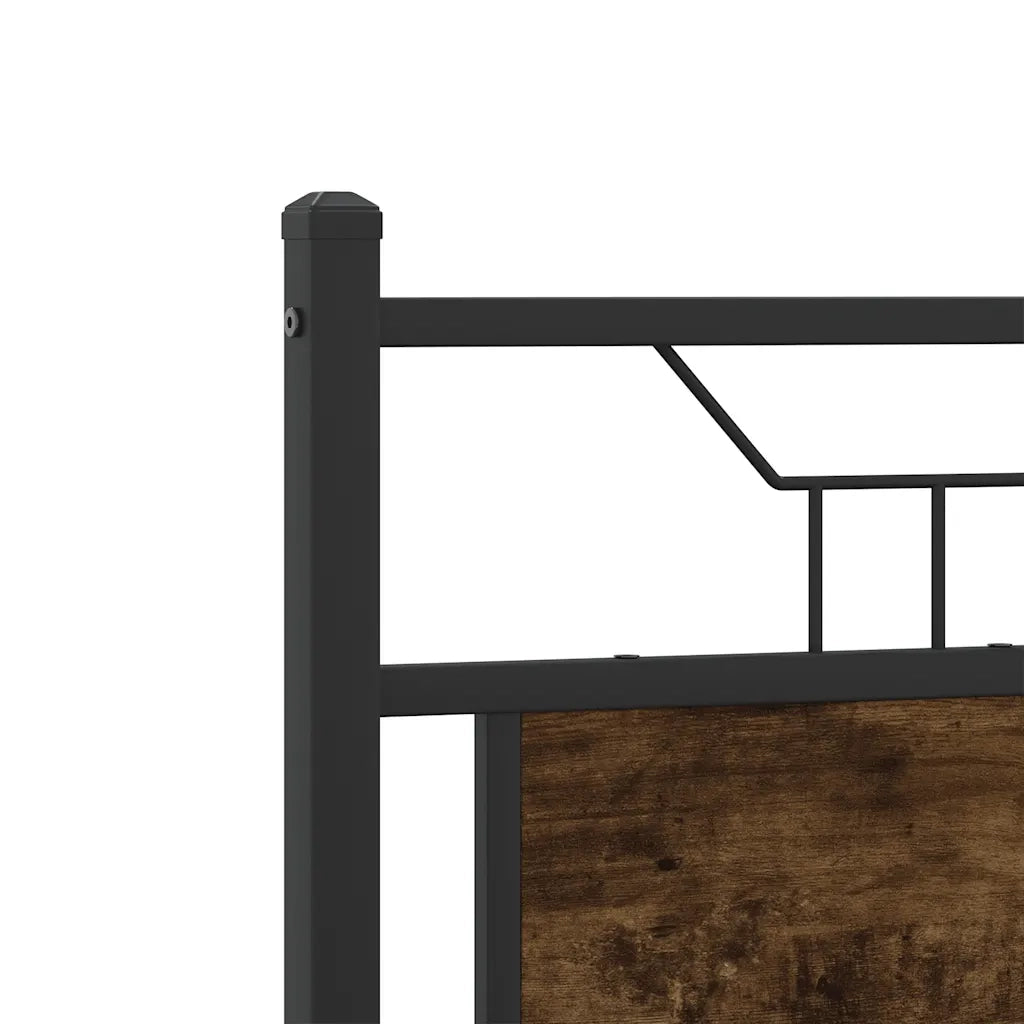 Giroletto senza Materasso Rovere Fumo 120x200 cm in Truciolato 4106924