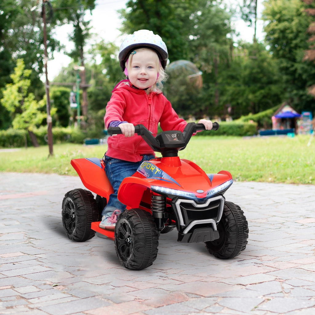 Auto Elettrica per Bambini 6V ¨C Minimal ¨C Rosso 71x40,5x45 cm