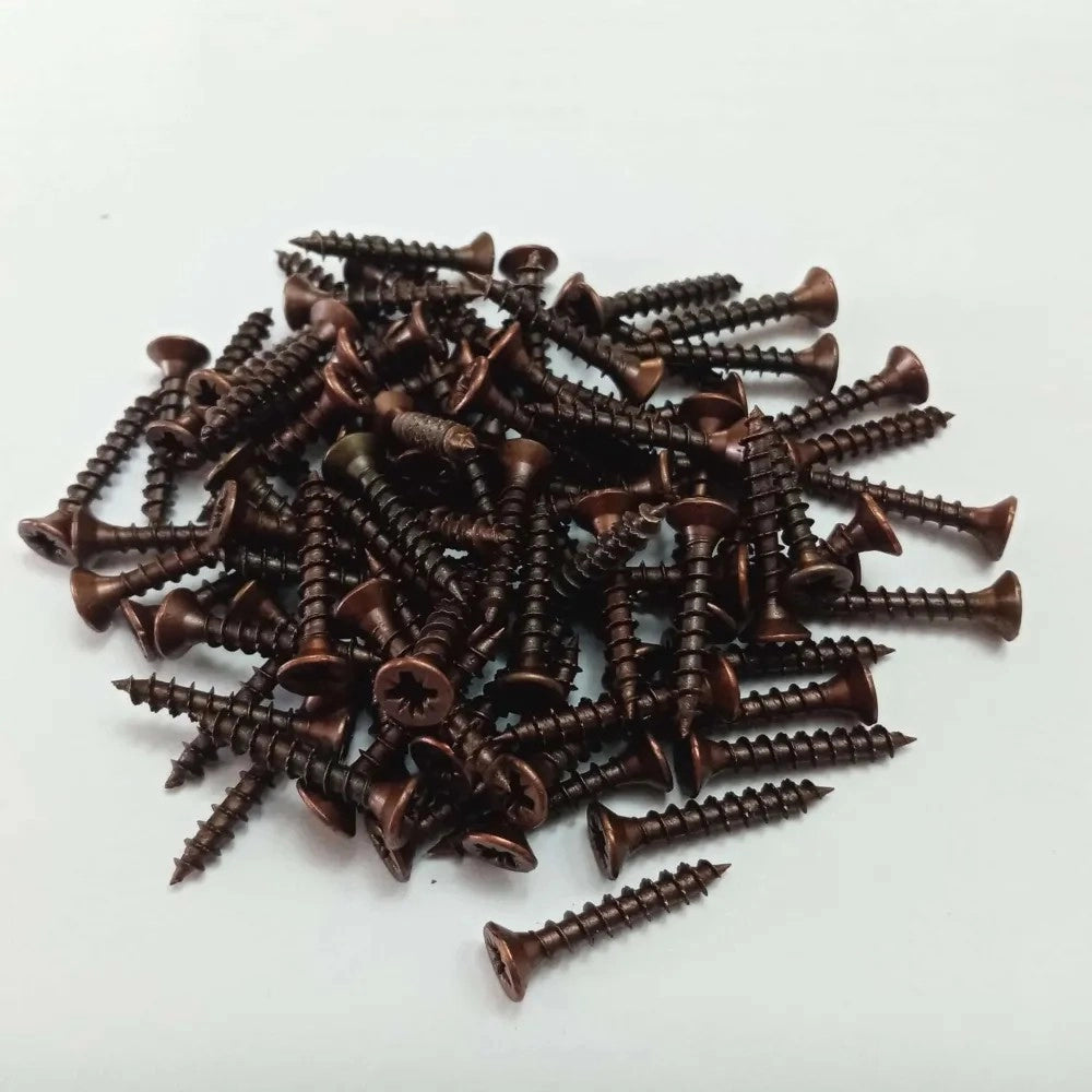 Vite 3,0x40mm - 100pz tps testa conica bronzata per legno truciolare