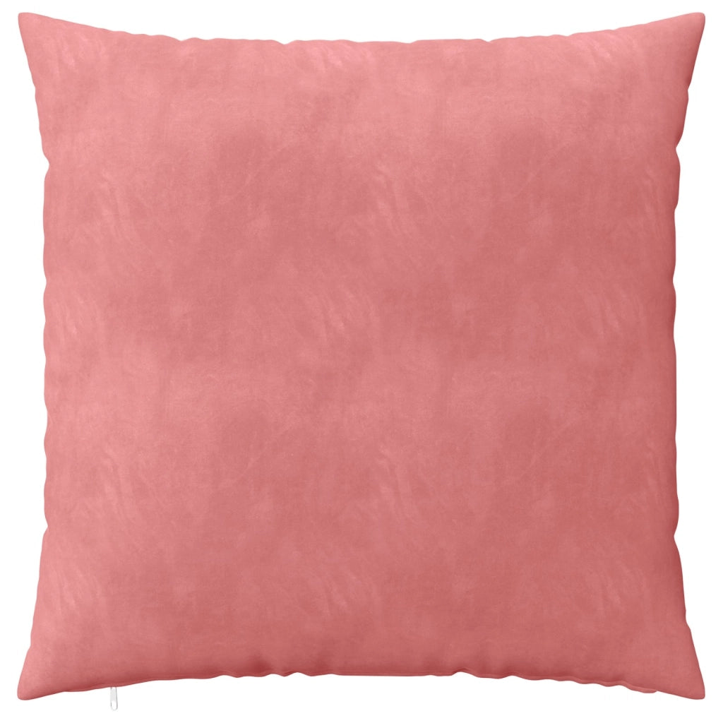 Federa 2 pcs HEERLEN Rosa 80 x 80 cm Velluto 913529