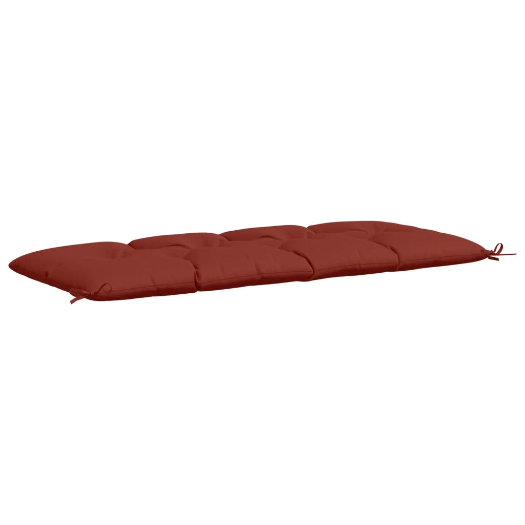 Cuscini per Panchina VIANEN 2 pz 100% Poliestere Rosso 952839